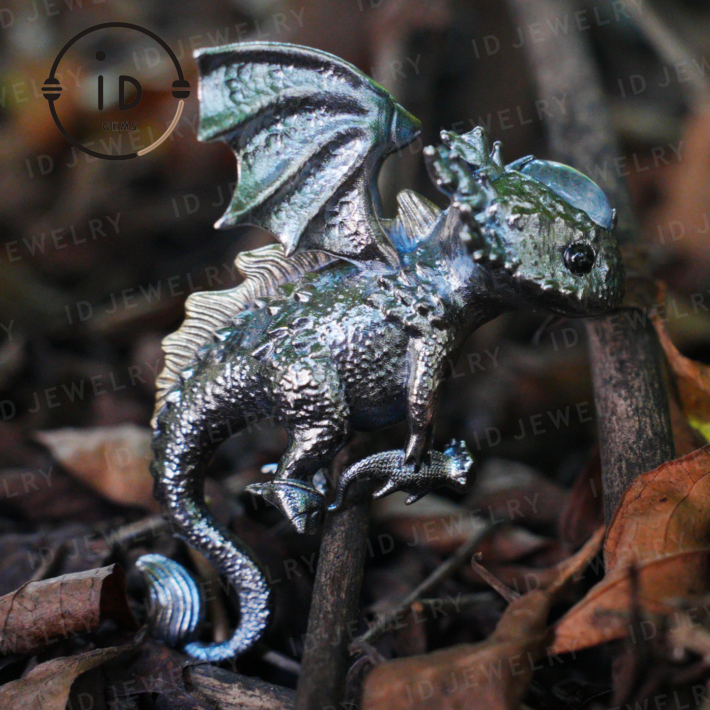 Mystischer kleiner Drachenwächter | Handgefertigter Schutzanhänger mit Fantasy-Flair | Symbolische Halskette für einen ganz besonderen Menschen