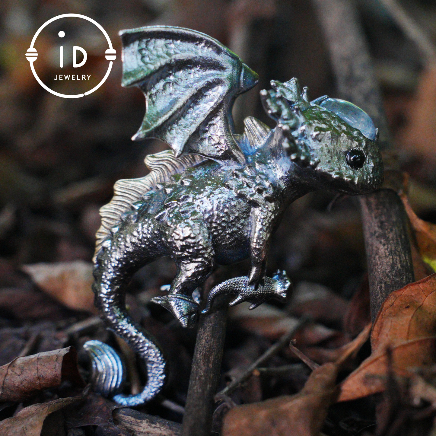 Mystischer kleiner Drachenwächter | Handgefertigter Schutzanhänger mit Fantasy-Flair | Symbolische Halskette für einen ganz besonderen Menschen
