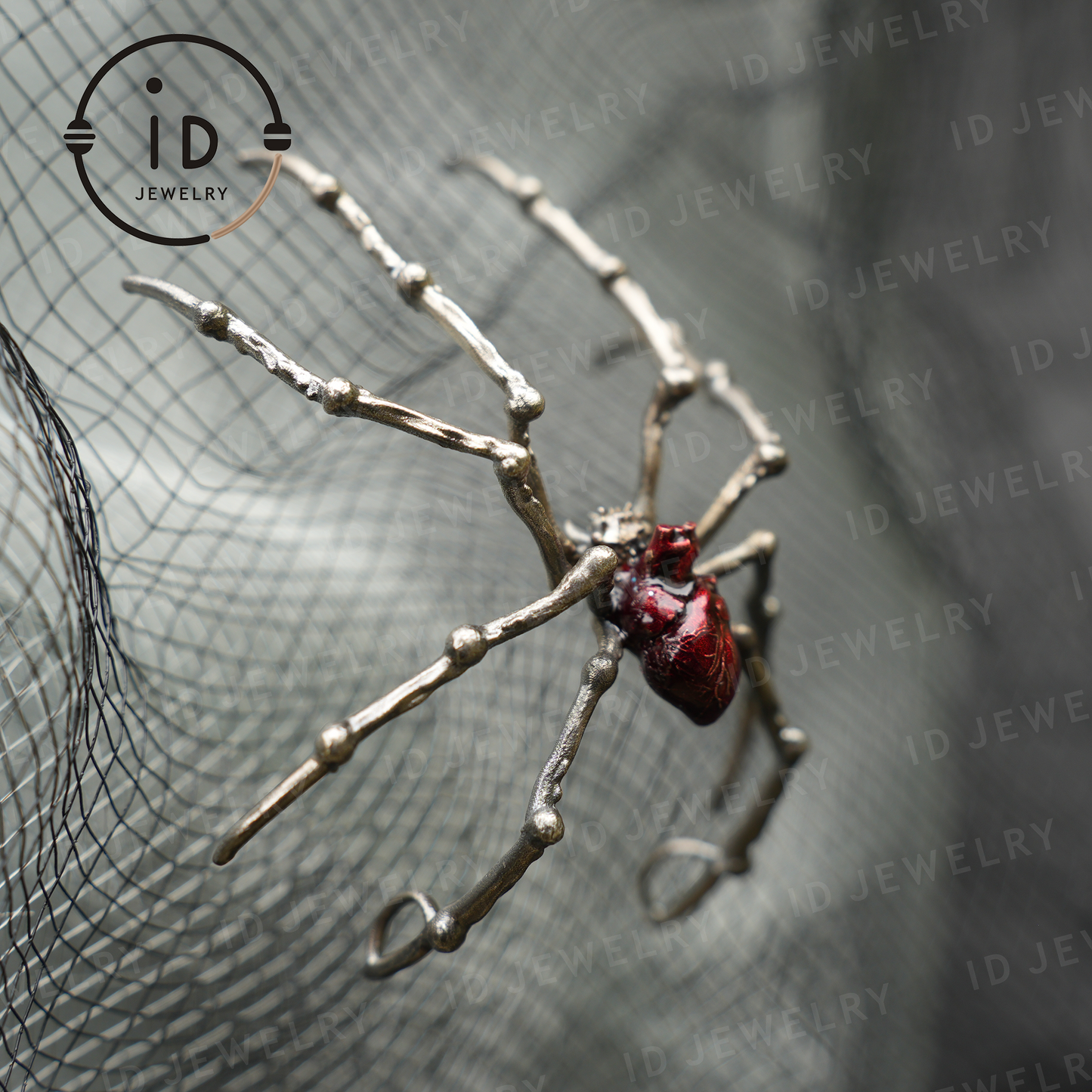 Halskette mit Spinnenanhänger · Spirituelles Tiertotem · Symbol innerer Entschlossenheit und Leidenschaft · Geschenk für Meditationsliebhaber