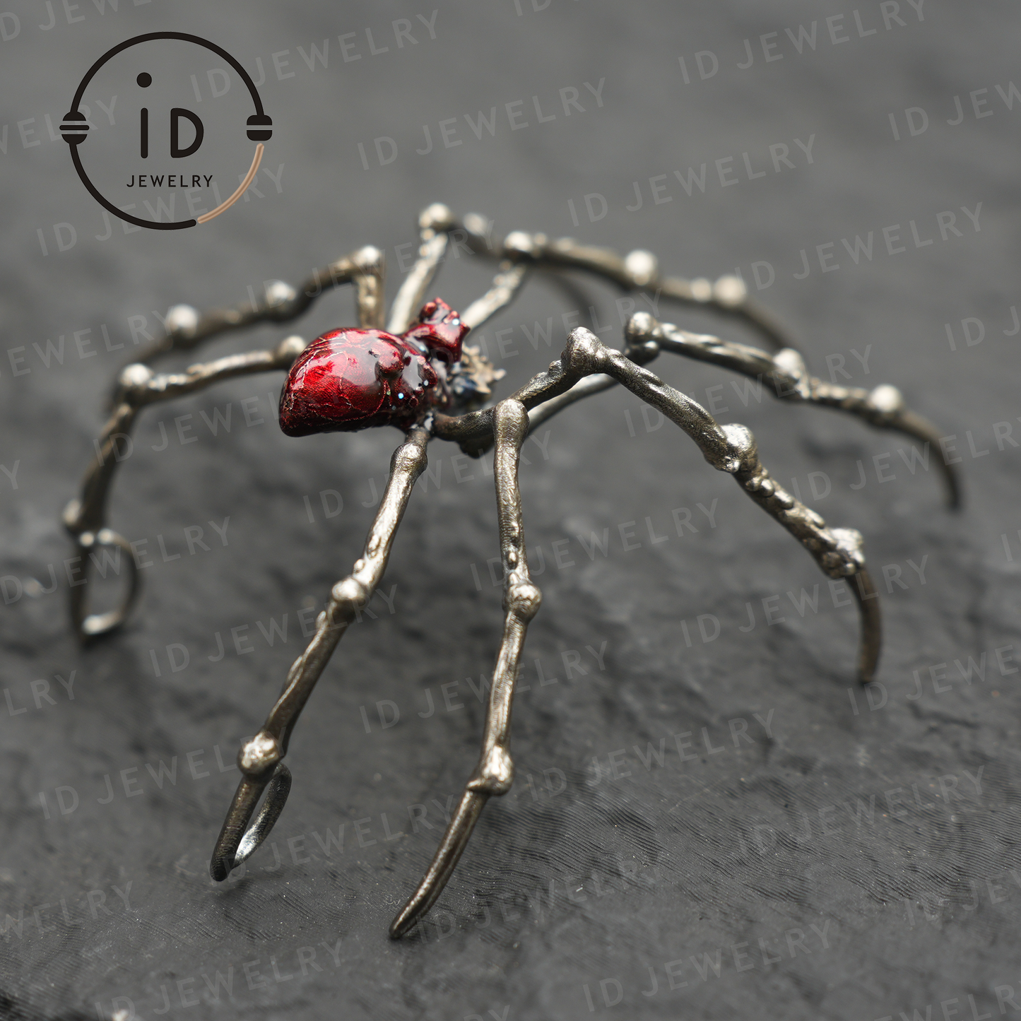 Halskette mit Spinnenanhänger · Spirituelles Tiertotem · Symbol innerer Entschlossenheit und Leidenschaft · Geschenk für Meditationsliebhaber