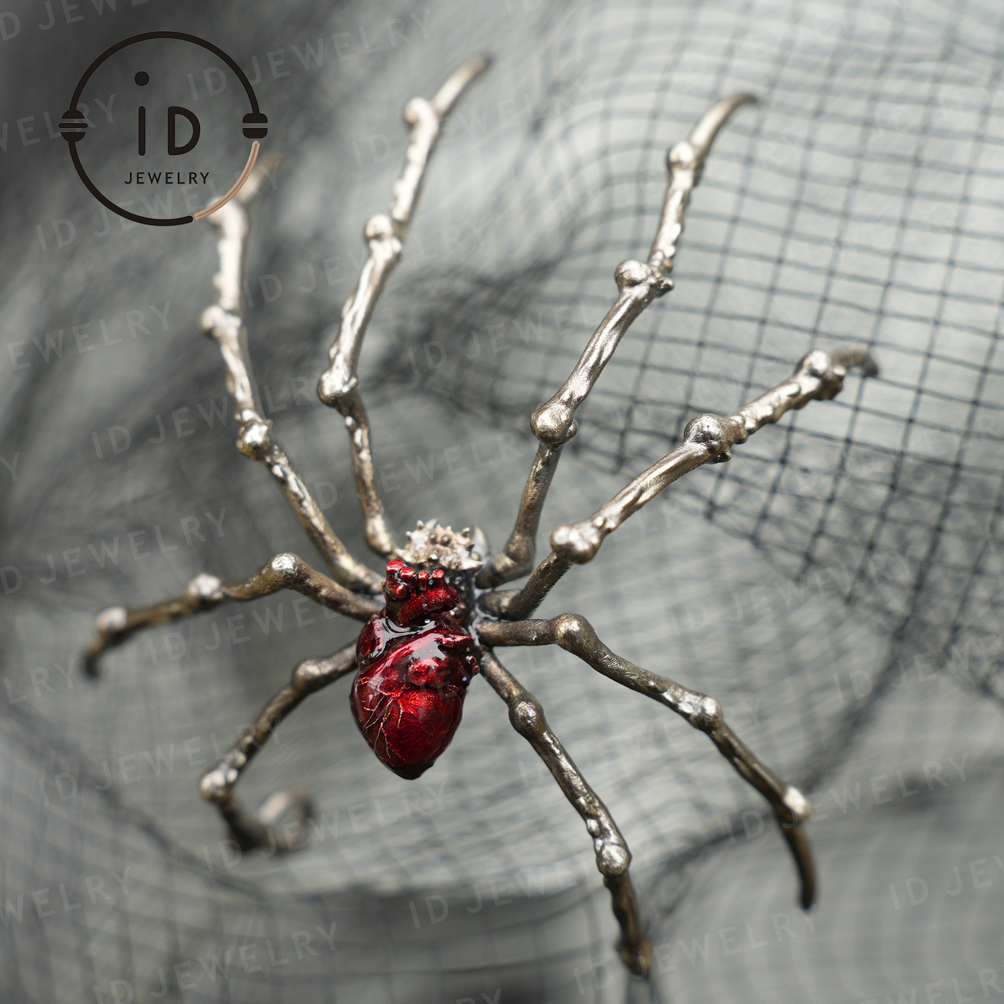 Halskette mit Spinnenanhänger · Spirituelles Tiertotem · Symbol innerer Entschlossenheit und Leidenschaft · Geschenk für Meditationsliebhaber
