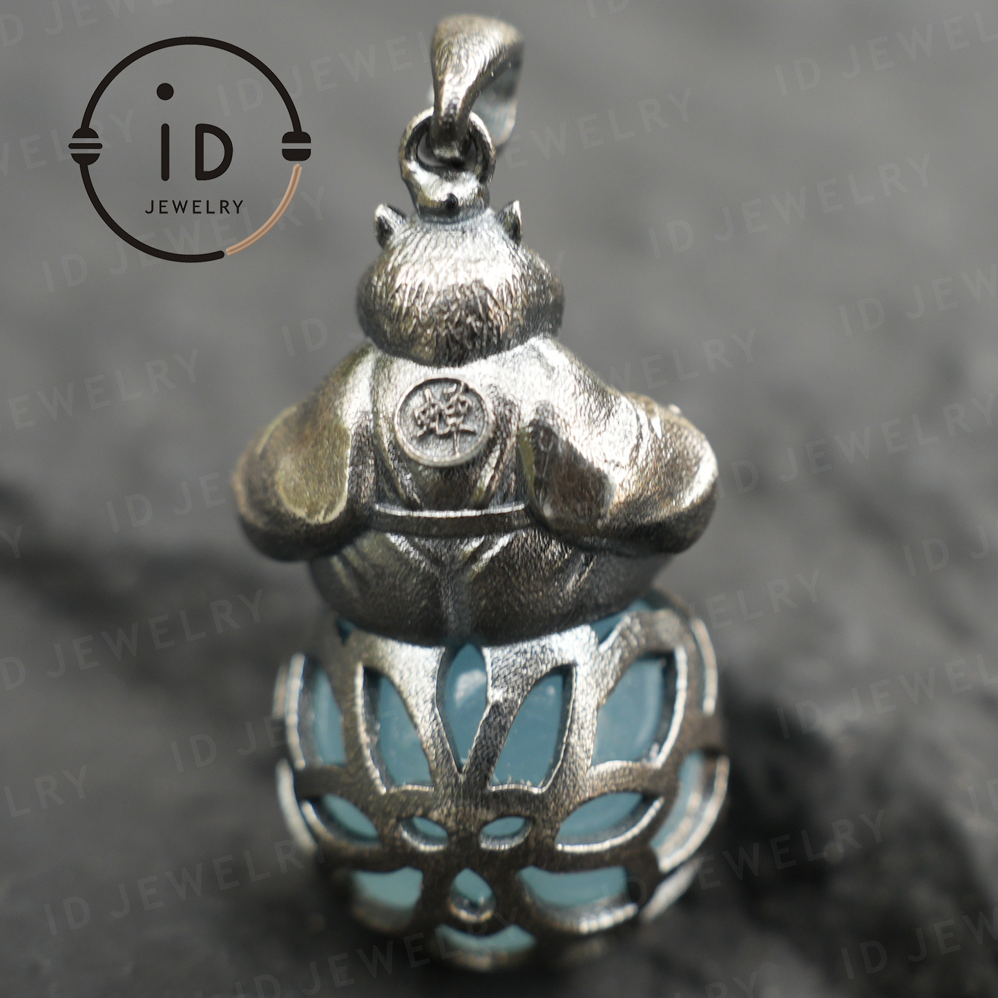 Capybara-Anhänger-Halskette · Zen-Tiertotem · Symbol für inneren Frieden · Geschenk für Meditationsliebhaber