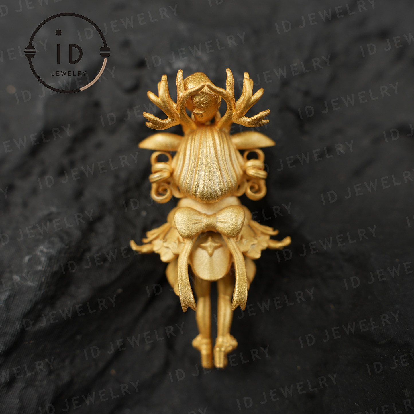 Hirsch-Wächter-Anhänger · Spirituelles Symbol der Artemis · Symbol für Lebensschutz und inneren Mut · Schmuck mit natürlicher Energie
