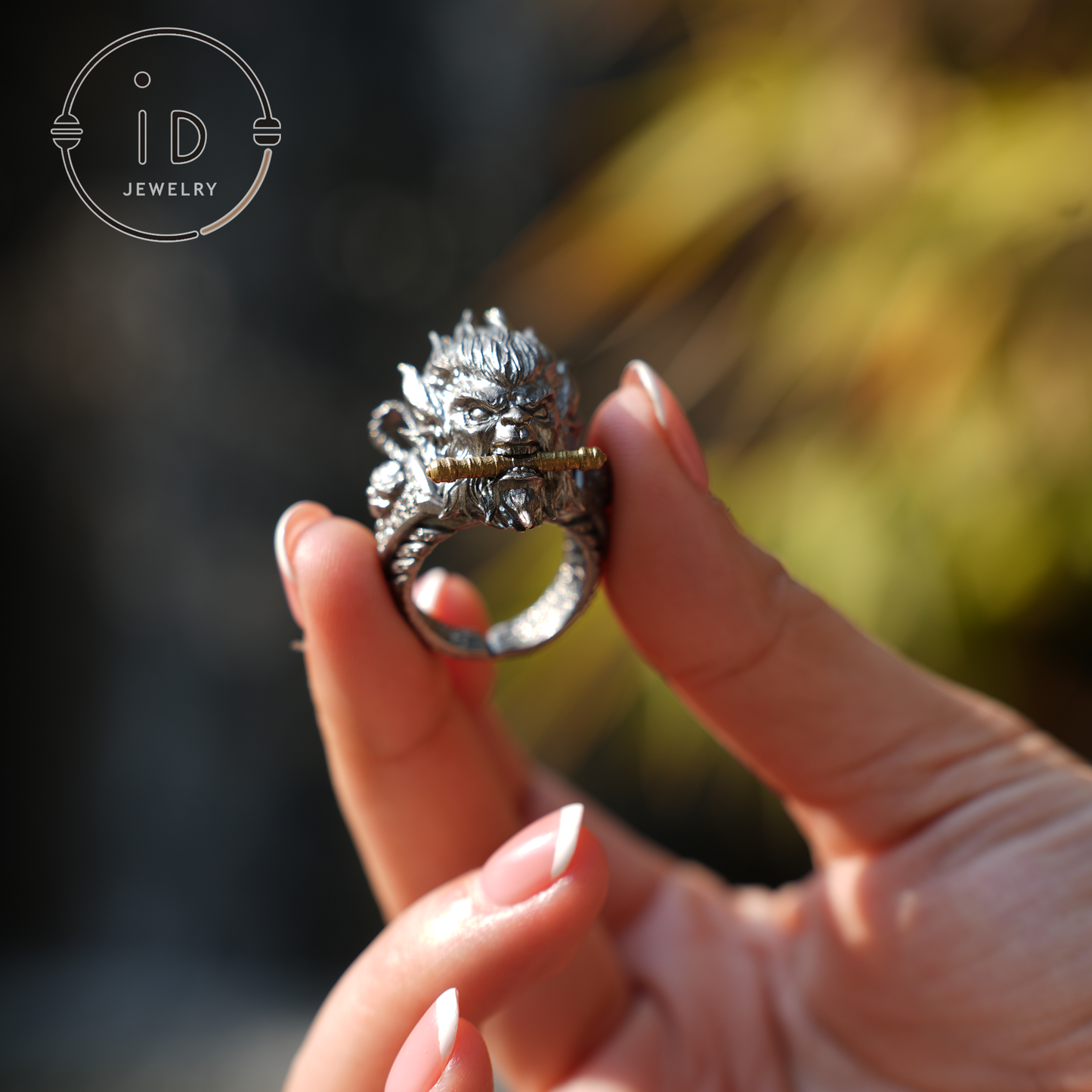 Wukong Ring – 925 Silber Gothic Design, Statement-Schmuck für Fantasy-Liebhaber
