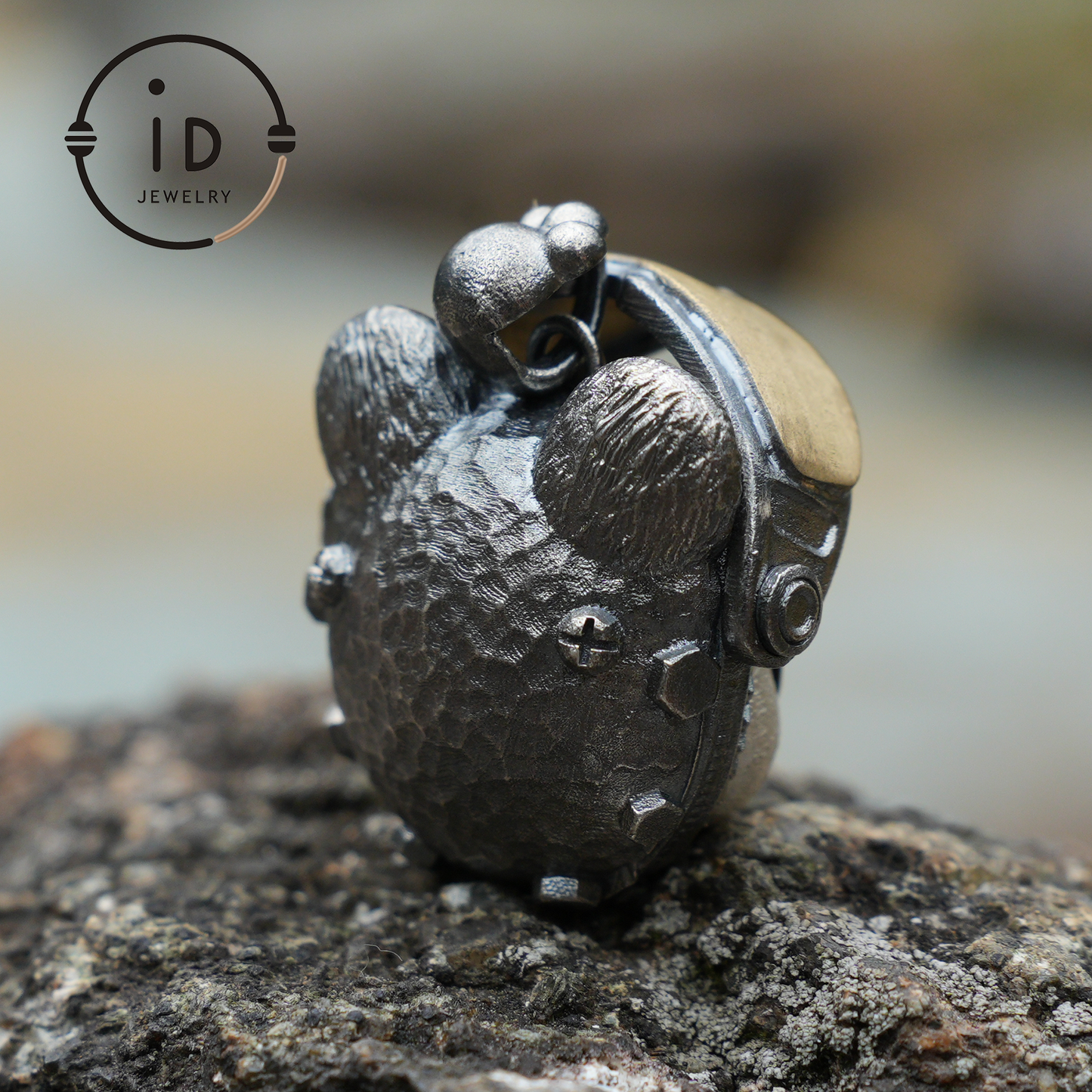 925 Sterling Silver Panda Bear Pendant – Handcrafted Animal Jewelry for Animal Lovers