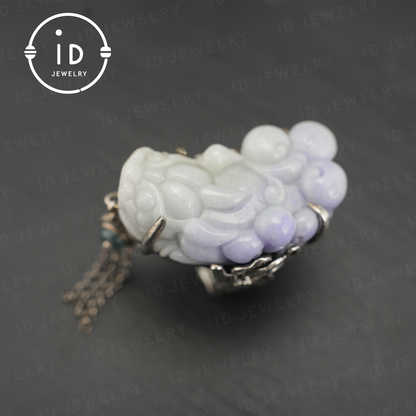 Handgefertigter Jadeitring | Mystischer Schutzschmuck | Künstlerischer Edelsteinring | Inspiriert von tapferen Truppen | Symbol des Glücks 