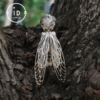 S925 Silver Elf Pendant Necklace with White Crystal, Gothic Vintage Fairy Tale Jewelry Fantasy Talisman Amulet Gift for Her Birthday or Yule