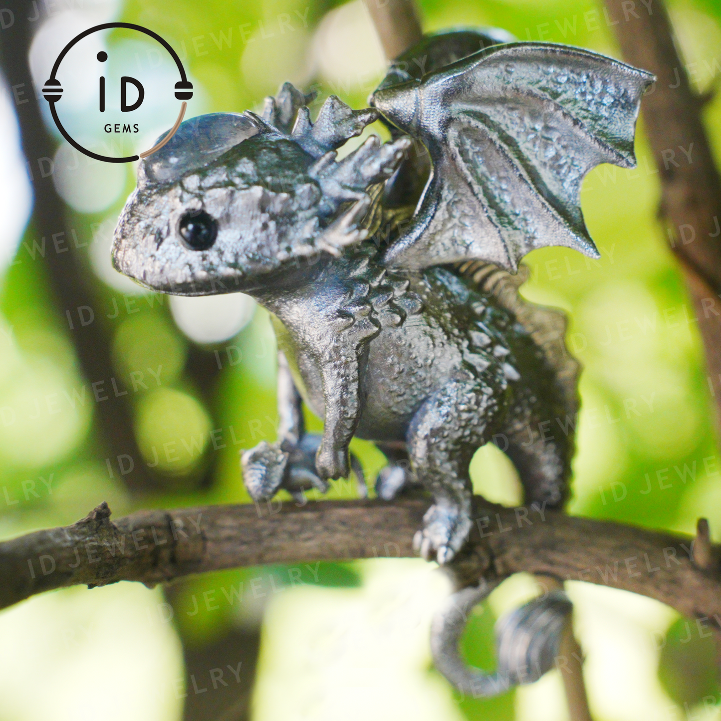 Mystischer kleiner Drachenwächter | Handgefertigter Schutzanhänger mit Fantasy-Flair | Symbolische Halskette für einen ganz besonderen Menschen