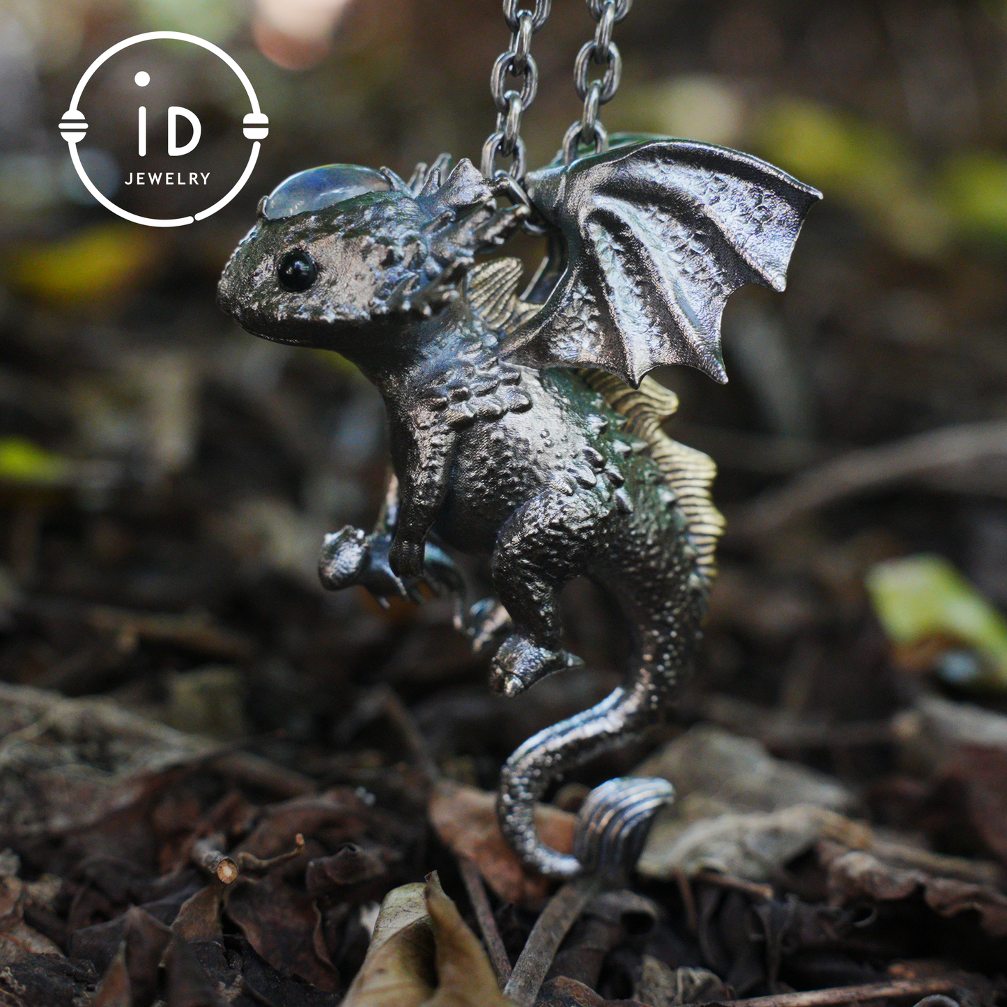 Mystischer kleiner Drachenwächter | Handgefertigter Schutzanhänger mit Fantasy-Flair | Symbolische Halskette für einen ganz besonderen Menschen