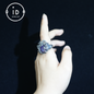 Medusa Ring | 925 Sterling Silber &amp; Amethyst | Gothic Statement Schmuck