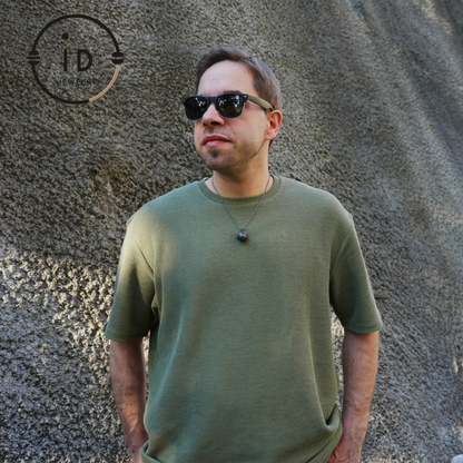 Fish Pendant made of 925 Sterling Silver with Black Onyx in Fairytale Style · Gift for Her · Solid Talisman for Nature Lovers