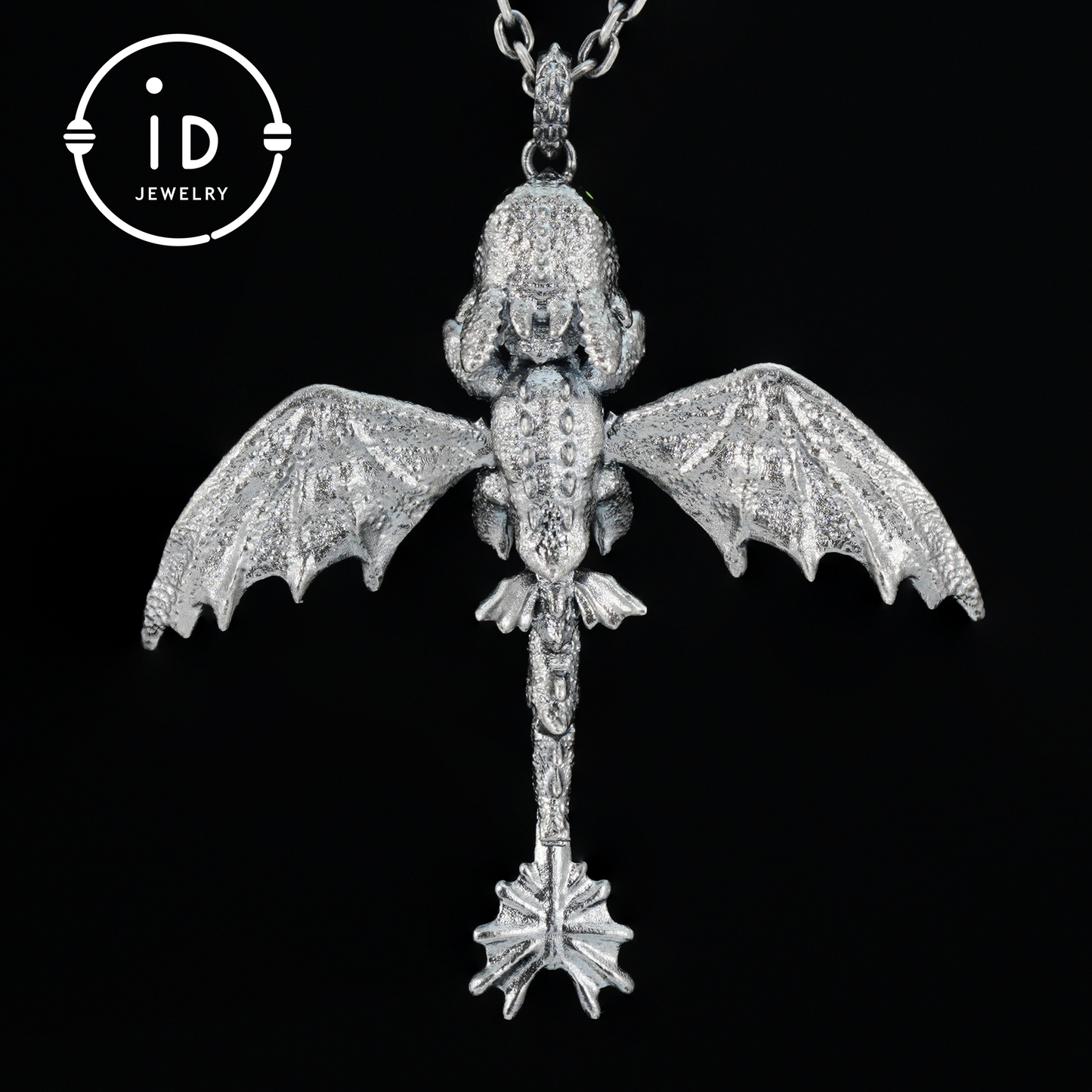 Fantasy-Drachen-Anhänger mit Emaille-Finish, handgefertigter, zahnloser Schmuck, einzigartiges Geschenk für Drachenzähmen leicht gemacht-Fans 