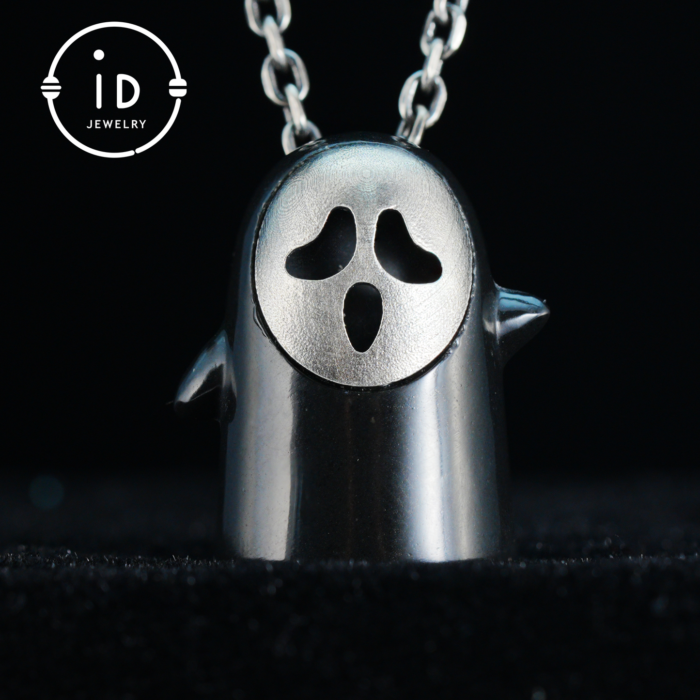 Lion Pendant in 925 Sterling Silver with Black Jade, Hand-Carved Totem-Style Necklace, Symbolic Gift in Mystical Fairytale Design