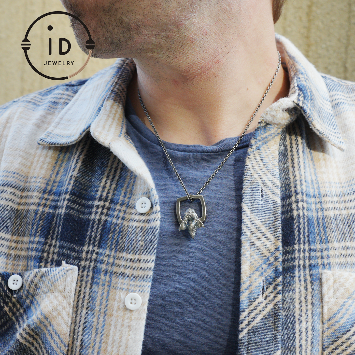 Dragon Ring and Pendant in 925 Sterling Silver with Black Onyx, Handcrafted Gothic Fantasy Jewelry Gift for Men and Women